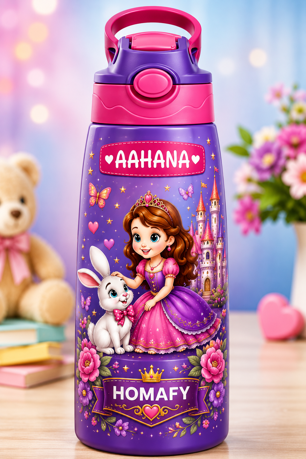 Personalised Princess Sipper For Girls